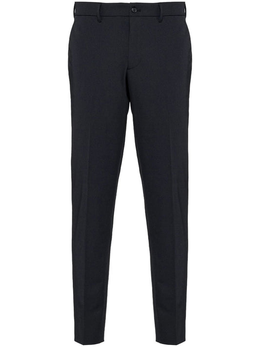 tailored slim-fit trousers