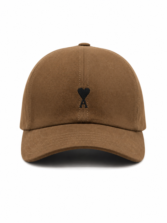 BLACK AMI DE COEUR EMBROIDERY CAP