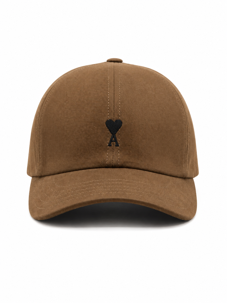 BLACK AMI DE COEUR EMBROIDERY CAP