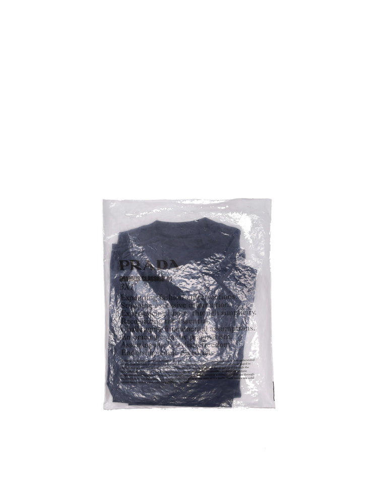 dark blue v-neck cotton t-shirt 3-Pack