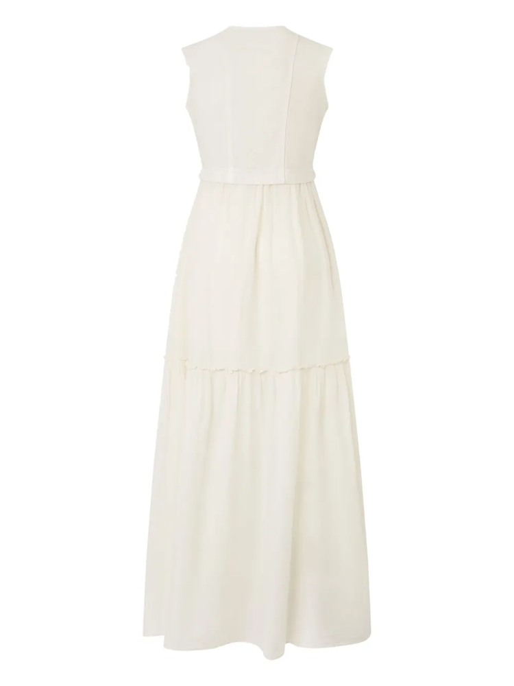 Andres buckled long dress