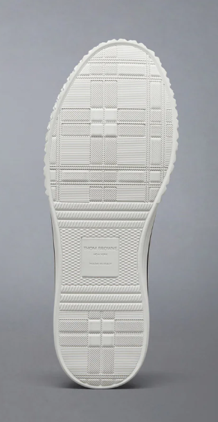 COLLEGIATE LOW TOP TRAINER W/ TARTAN TREAD SOLE IN ORGANIC CANVAS