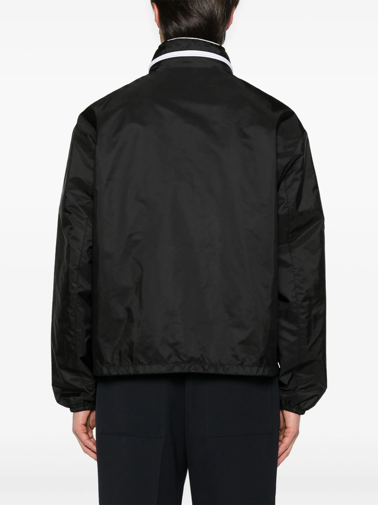 zipped lightweight jacket