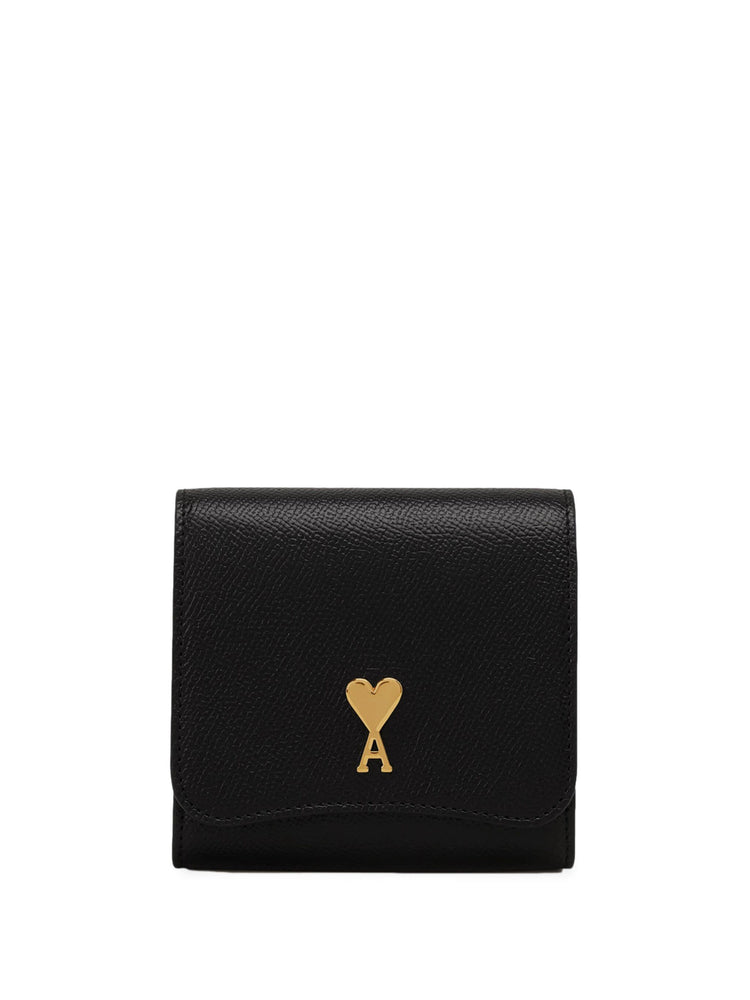 Paris Paris compact leather wallet