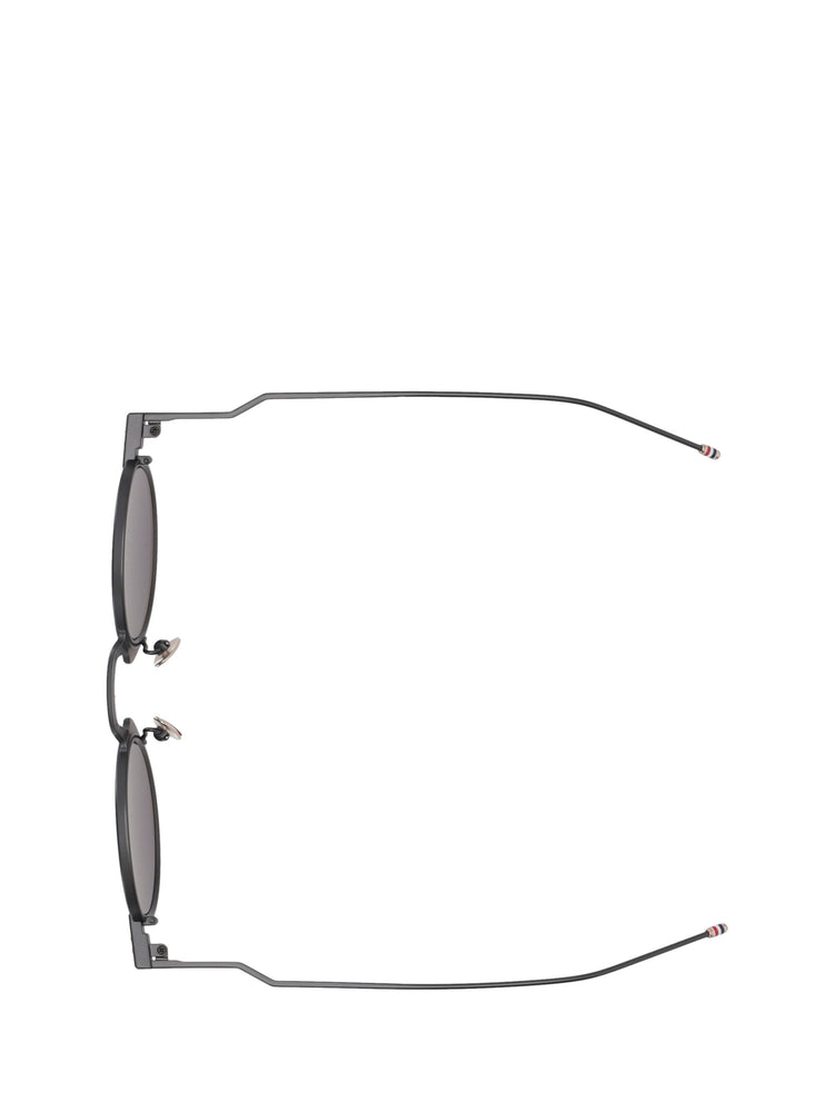 Acetate round sunglasses