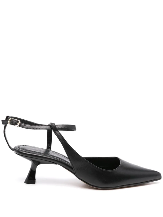 Camelia 50mm leather pumps