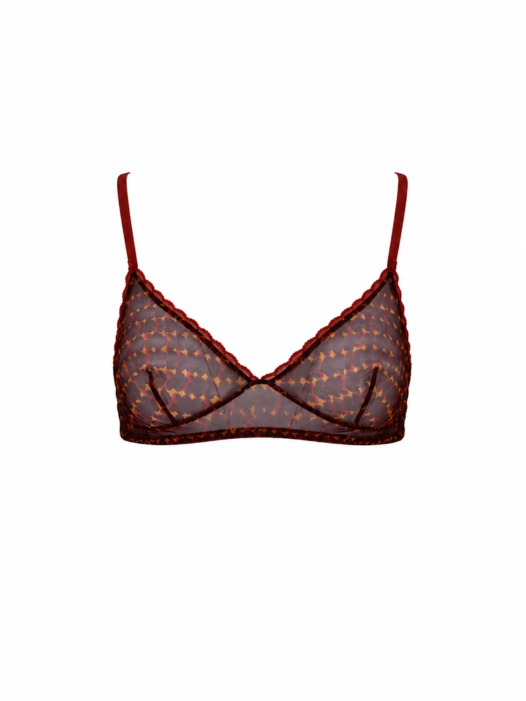 LAURA URBINATI sheer bra