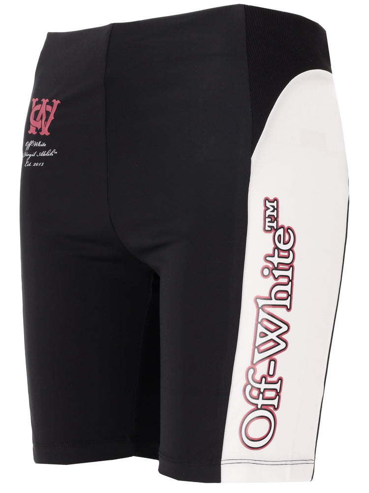 TECH JER SERENA CYCLING SHORT BLACK - WH