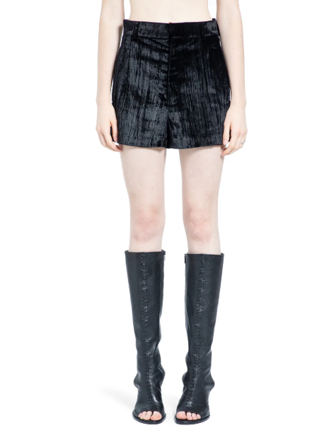 STINE HIGH WAIST TAILORED SHORTS VISCOSE CALICO