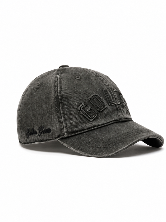 JOURNEY BASEBALL CAP/ WASHED COTTON TWILL / GOLDEN PATCH / MADE IN ITALY