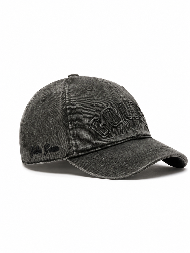 JOURNEY BASEBALL CAP/ WASHED COTTON TWILL / GOLDEN PATCH / MADE IN ITALY