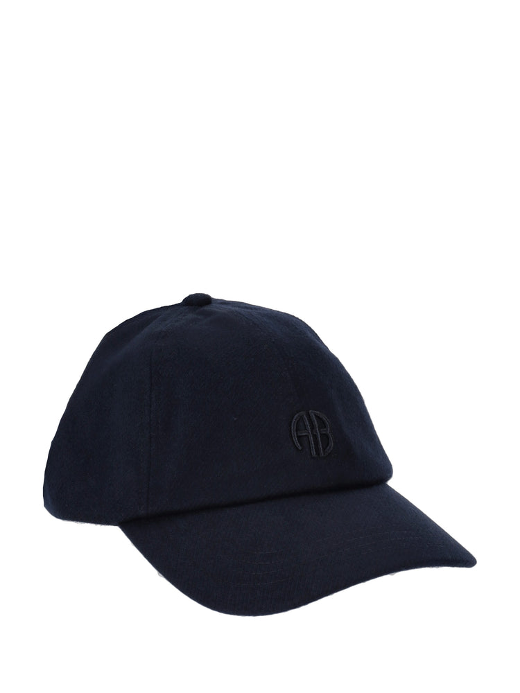 JEREMY BASEBALL CAP - NAVY WOOL