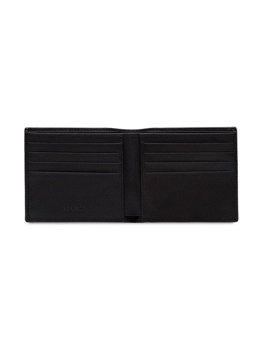 Saffiano logo wallet