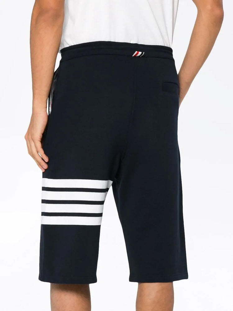 Engineered 4-Bar jersey track shorts
