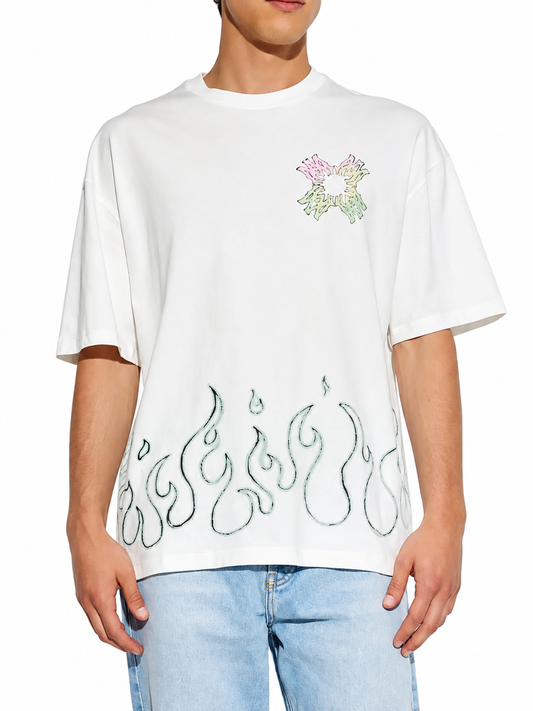 MA QUAD FLAMES OS TEE