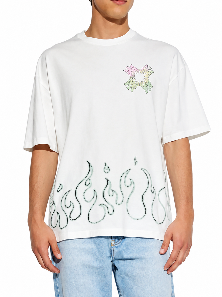 MA QUAD FLAMES OS TEE