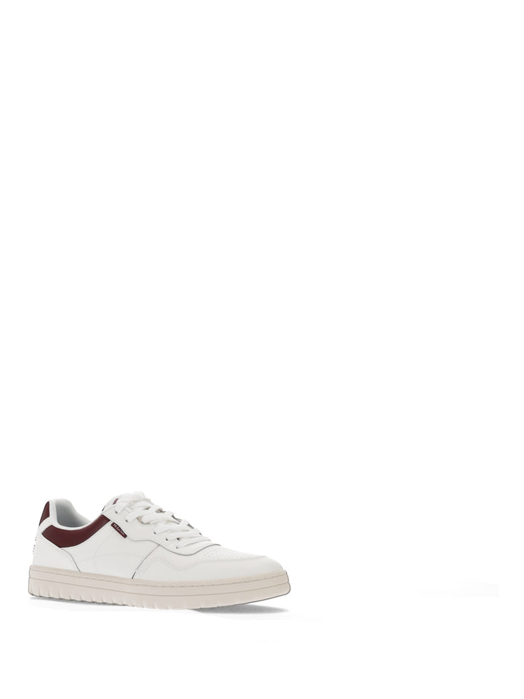 MENS SHOE ELLIS WHITE BORDO SPOILER