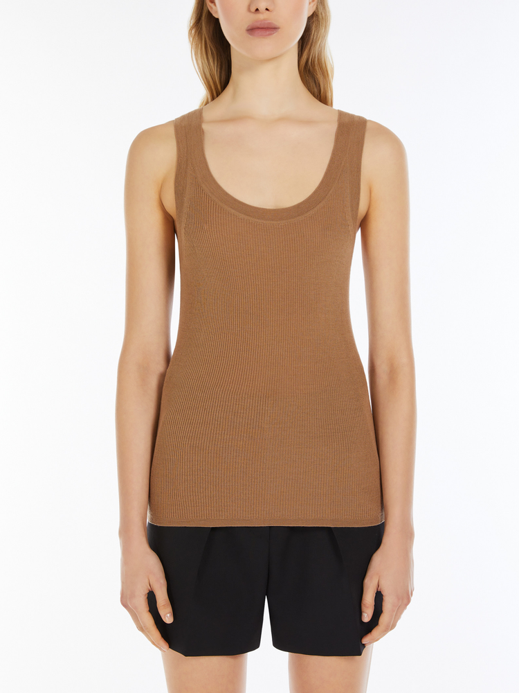 Eliadi ribbed wool top