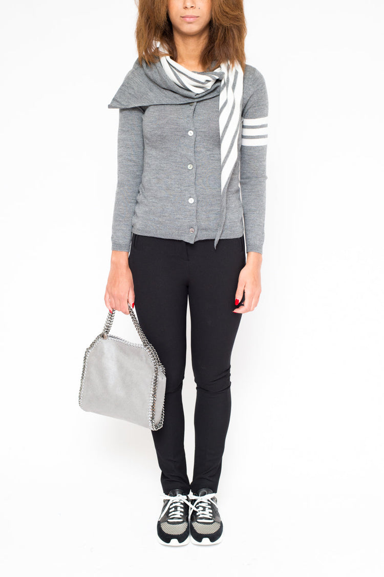 LA ROSE knitwear gray