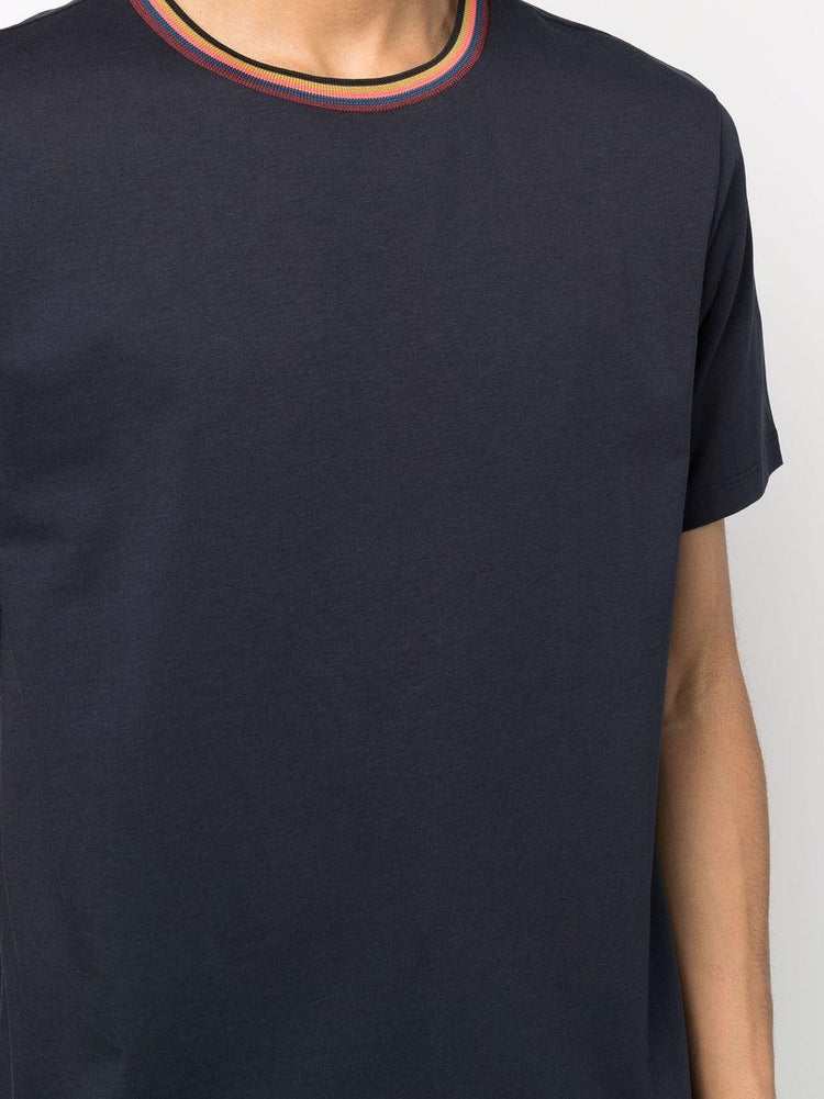 PAUL SMITH contrast-trim T-shirt
