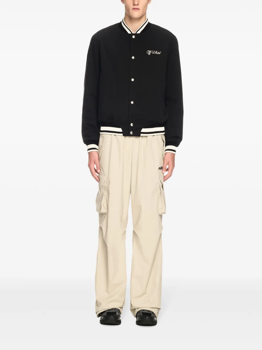 Script varsity jacket