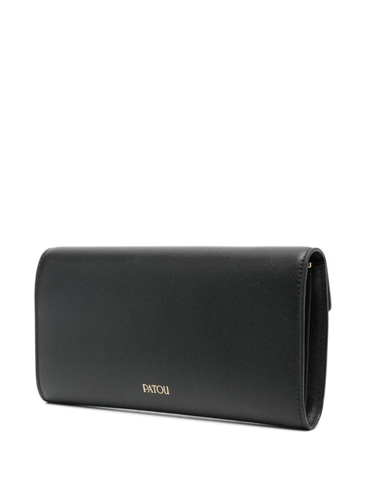 JP leather clutch