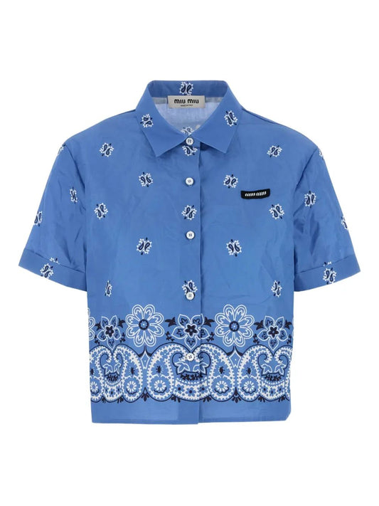 CAMICIE POPELINE FIAMMATO