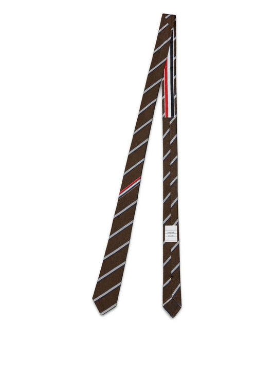 CLASSIC TIE IN SHADOW STRIPE PIQUE WEAVE