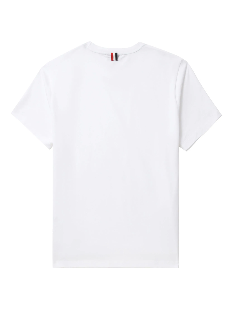 logo-patch short-sleeved T-shirt