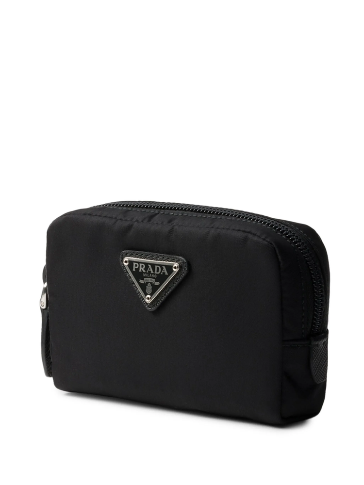 logo-triangle make-up bag