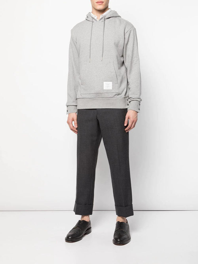 HOODIE PULLOVER W/ CB RWB STRIPE IN CLASSIC LOOPBACK