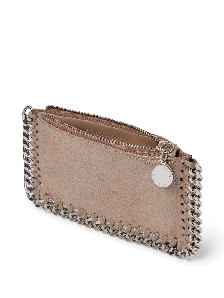 Falabella chain-trim wallet