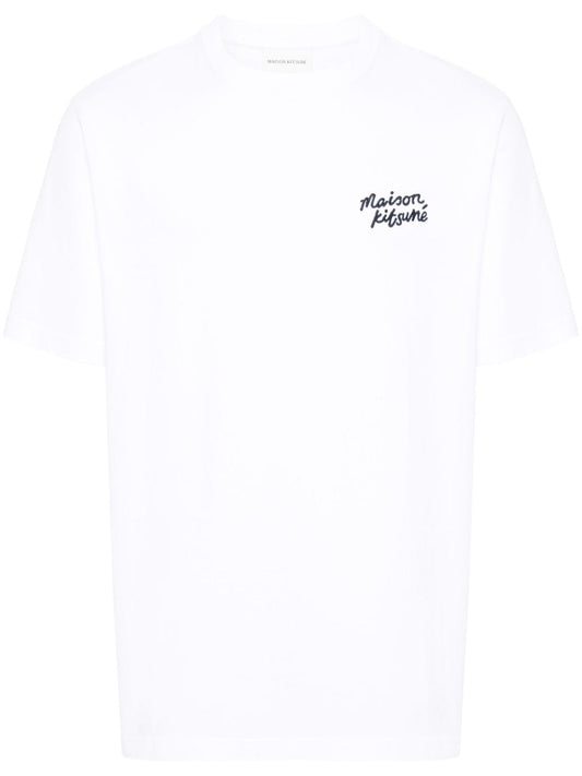 Handwriting-logo cotton T-shirt