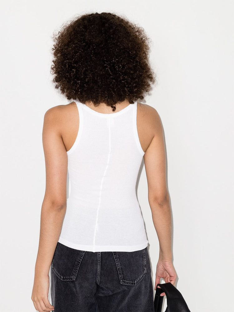 RE/DONE ribbed fitted vest