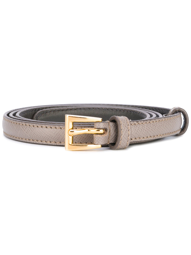Prada belt clay 1 cm saffiano argilla