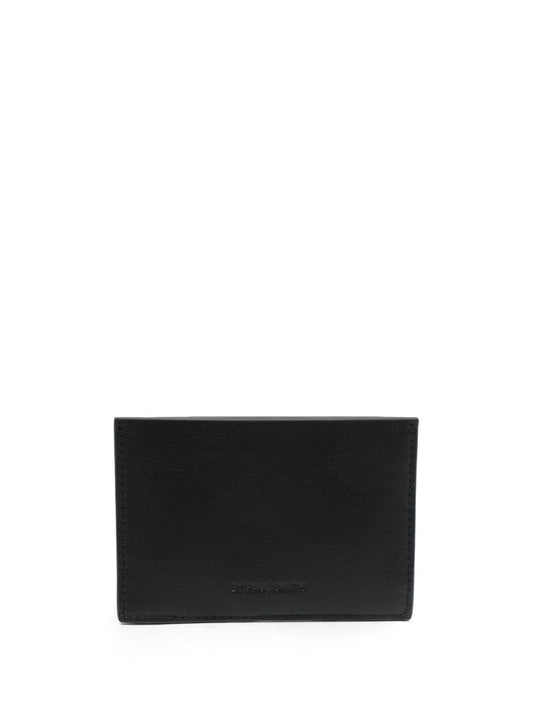 PAUL SMITH debossed-logo leather cardholder