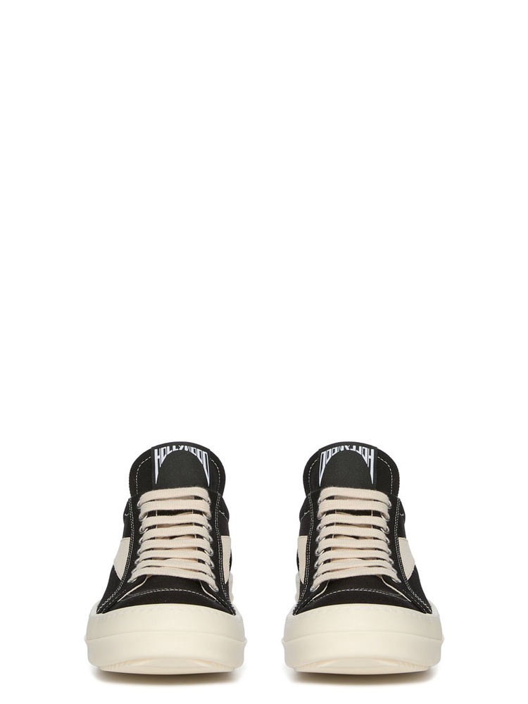 DRKSHDW leather-panelled sneakers