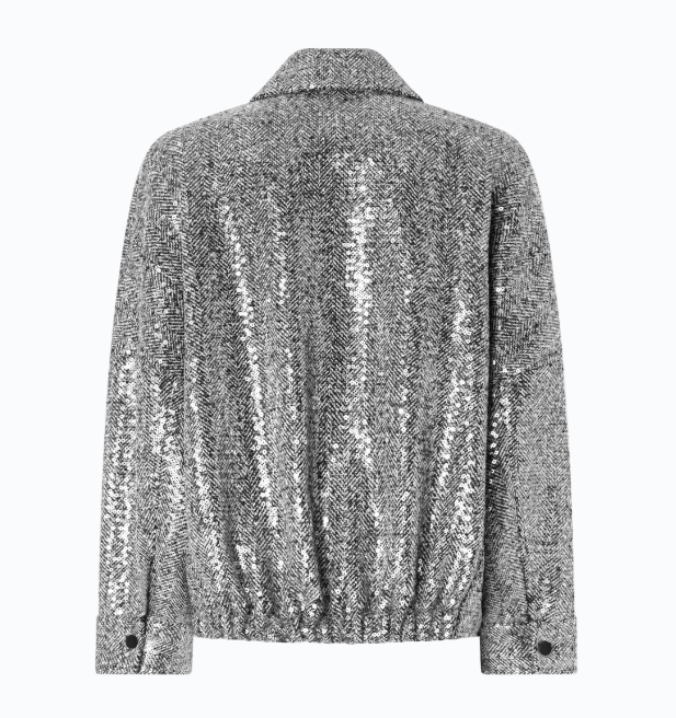 BELLIS BLOUSON PANNO CHEVRON F