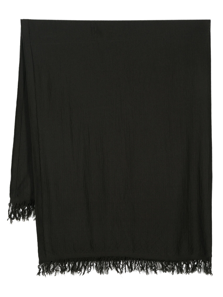 fringed scarf