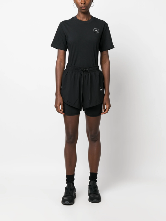 by Stella McCartney TruePurpose layered track shorts