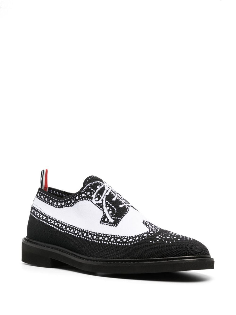 THOM BROWNE trompe l'oeil loafers