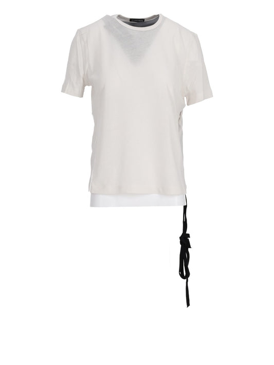 FANIE STANDARD T-SHIRT "OCTOBER AND THE EYES" BRUS