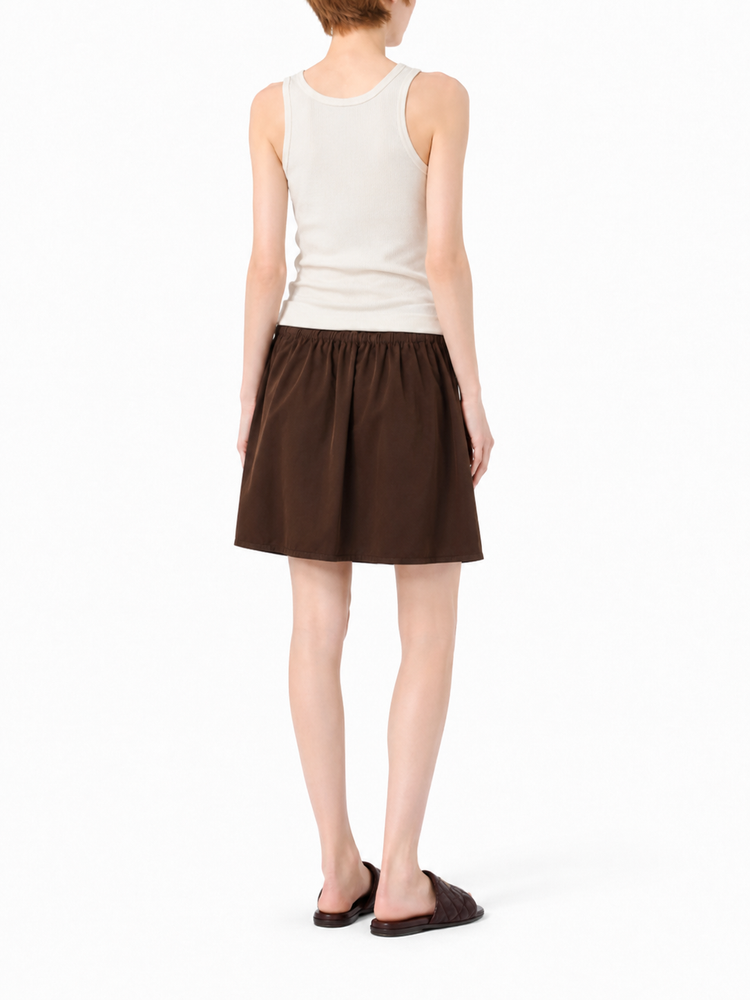 GONNE GABARDINE WASHED
