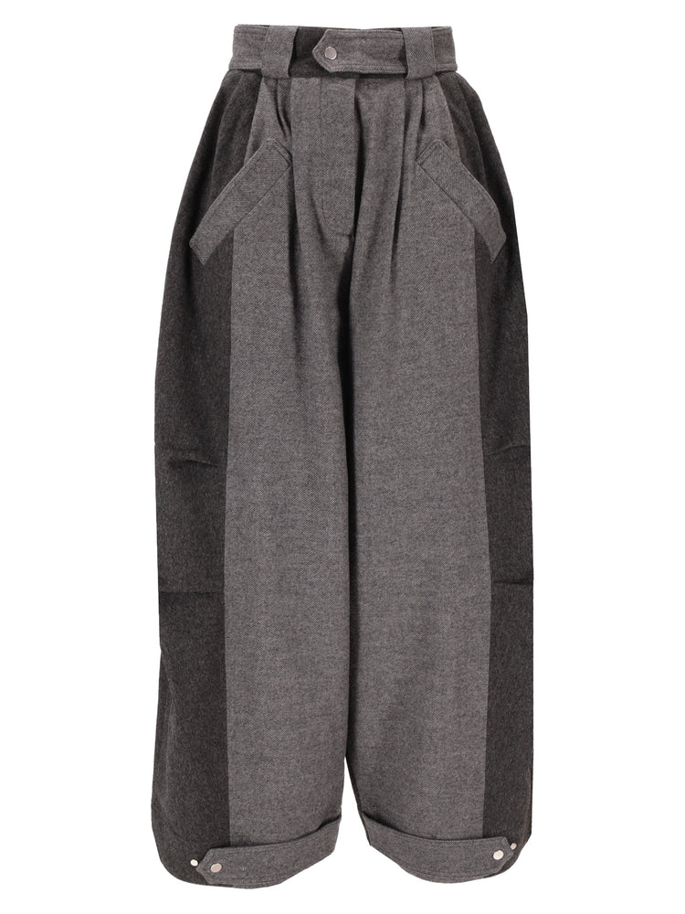 LUNA WIDE-LEGGED TROUSERS