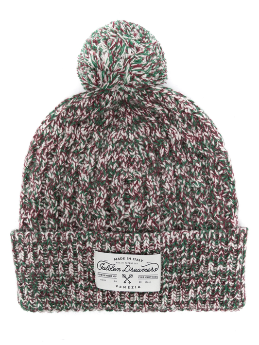 journey pompom wool beanie