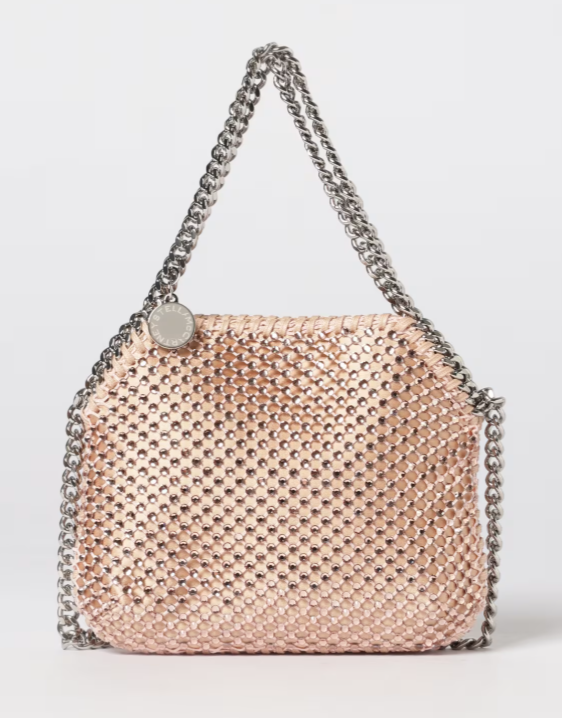 FALABELLA MINI SHOULDER BAG ECO CRYSTAL & MESH