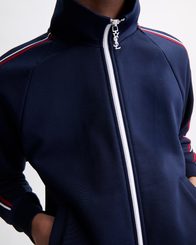 VESTE TRACKSUIT MOLLETON BRIL
