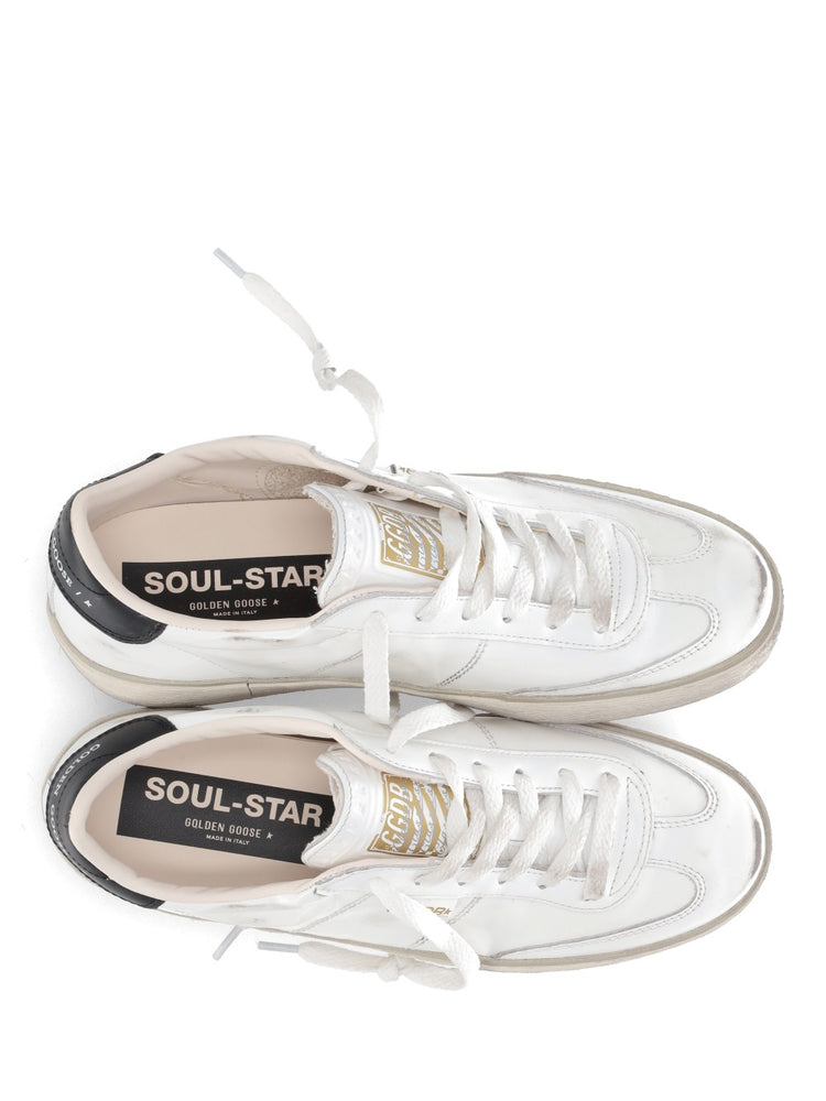 SOUL-STAR LEATHER UPPER TONGUE AND HEEL