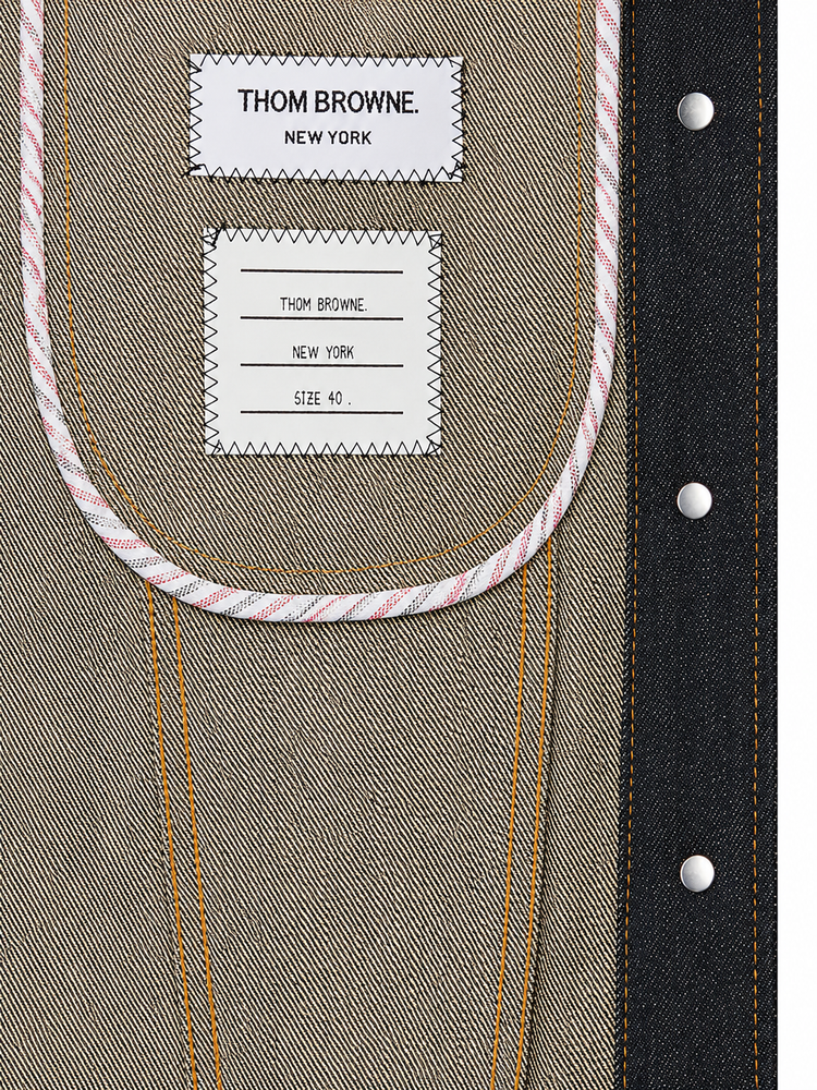SHRUNKEN FIT DENIM JACKET IN JAPANESE SELVEDGE DENIM