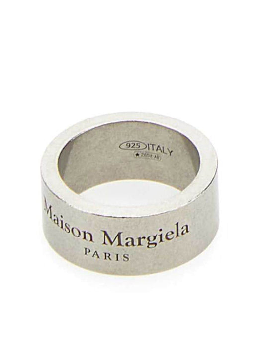 logo-engraved ring